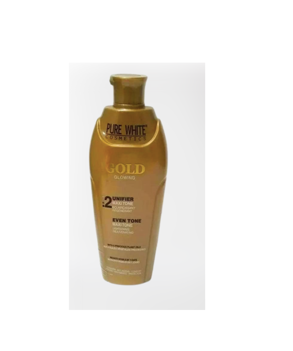 Pure White Cosmetics GOLD Glowing Lotion